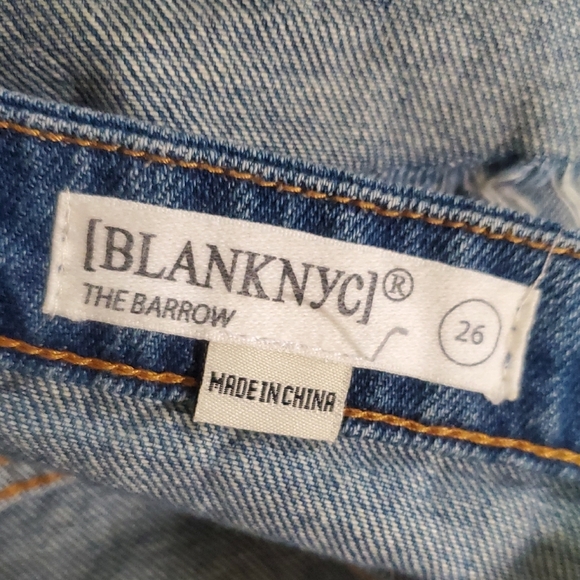 BlankNYC The Barrow Vintage High Rise Shorts Size 26 Distressed - Picture 7 of 9